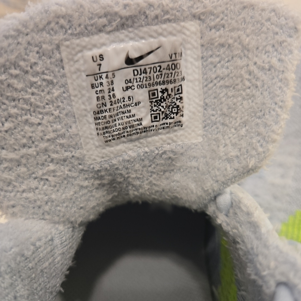 Nike Air Max Scorpion Flyknit Wmns Blue Tint Volt DJ4702-400 - Picture 12 of 12